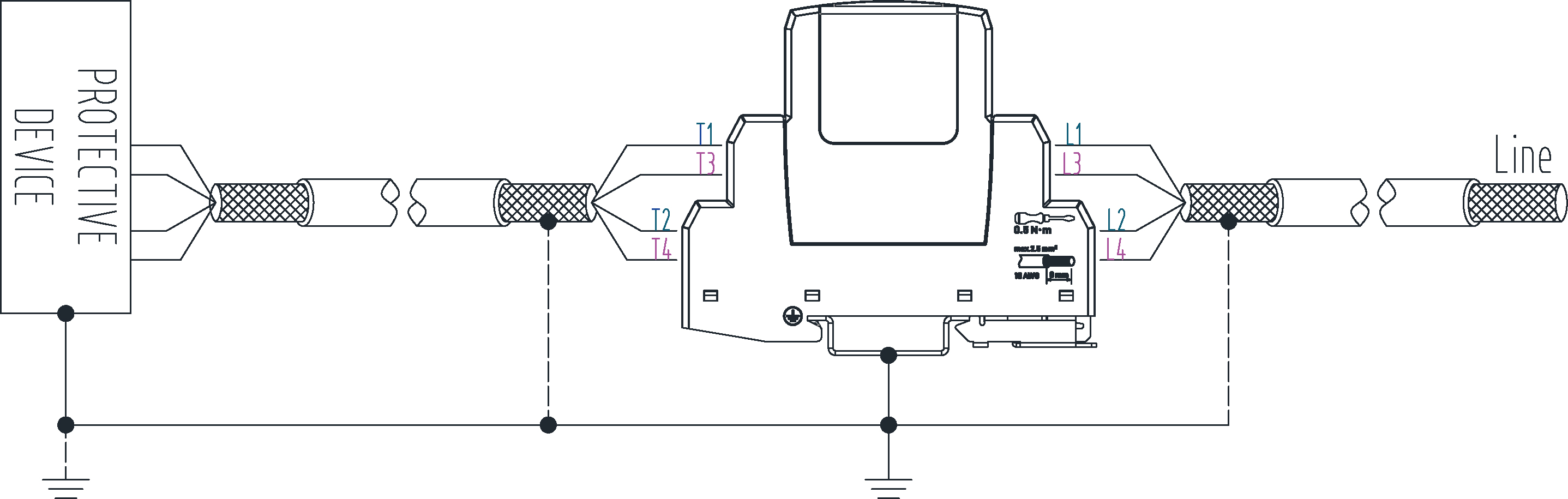 熱插拔式信號(hào)SPD電涌保護(hù)器 5V 24V二線三線四線制防雷器